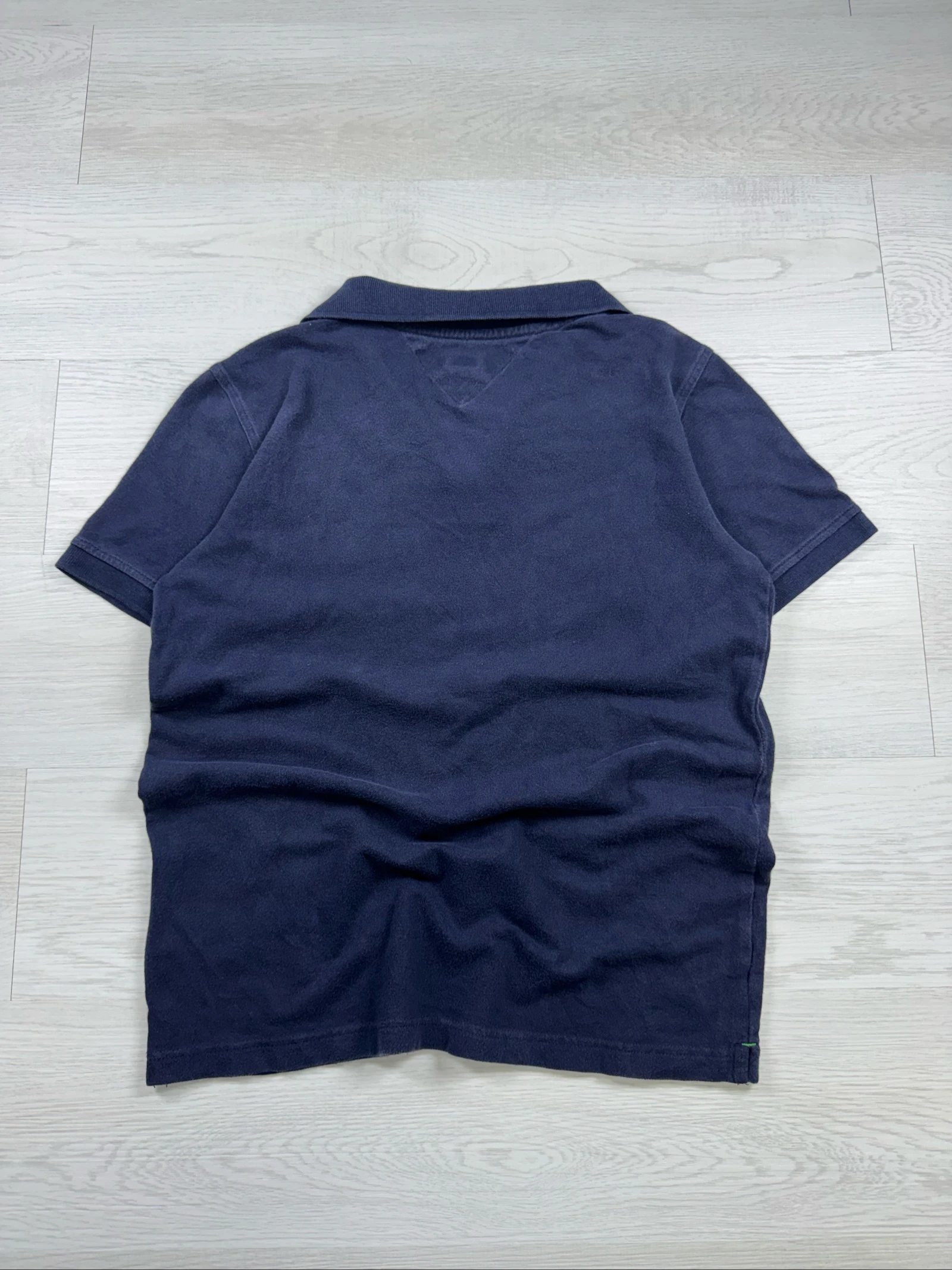 Tommy Hilfiger Classic Navy Polo Shirt XL Cotton Stretch – photo 8